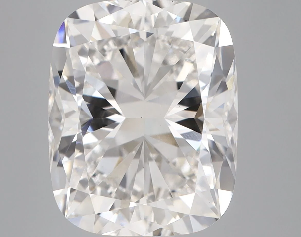 7.05 ct. F/VS1 Cushion Modified Lab Grown Diamond