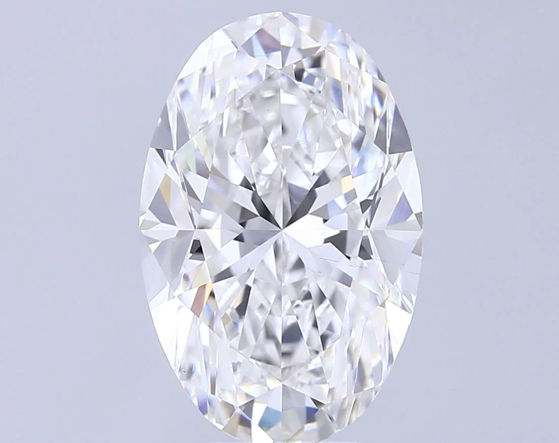 7.06 ct. E/VS1 Oval Lab Grown Diamond