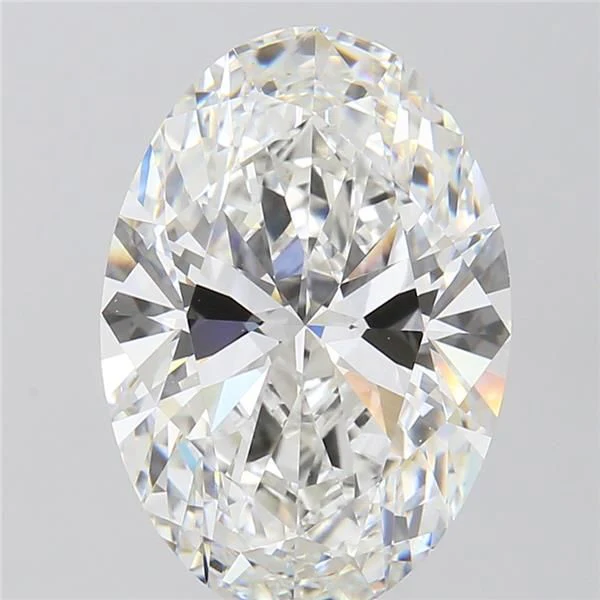 7.07 ct. F/VVS2 Oval Lab Grown Diamond