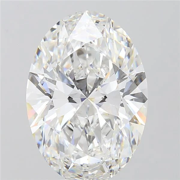 7.09 ct. D/VVS2 Oval Lab Grown Diamond