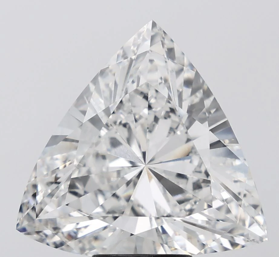 7.09 ct. E/VVS2 Triangular Lab Grown Diamond