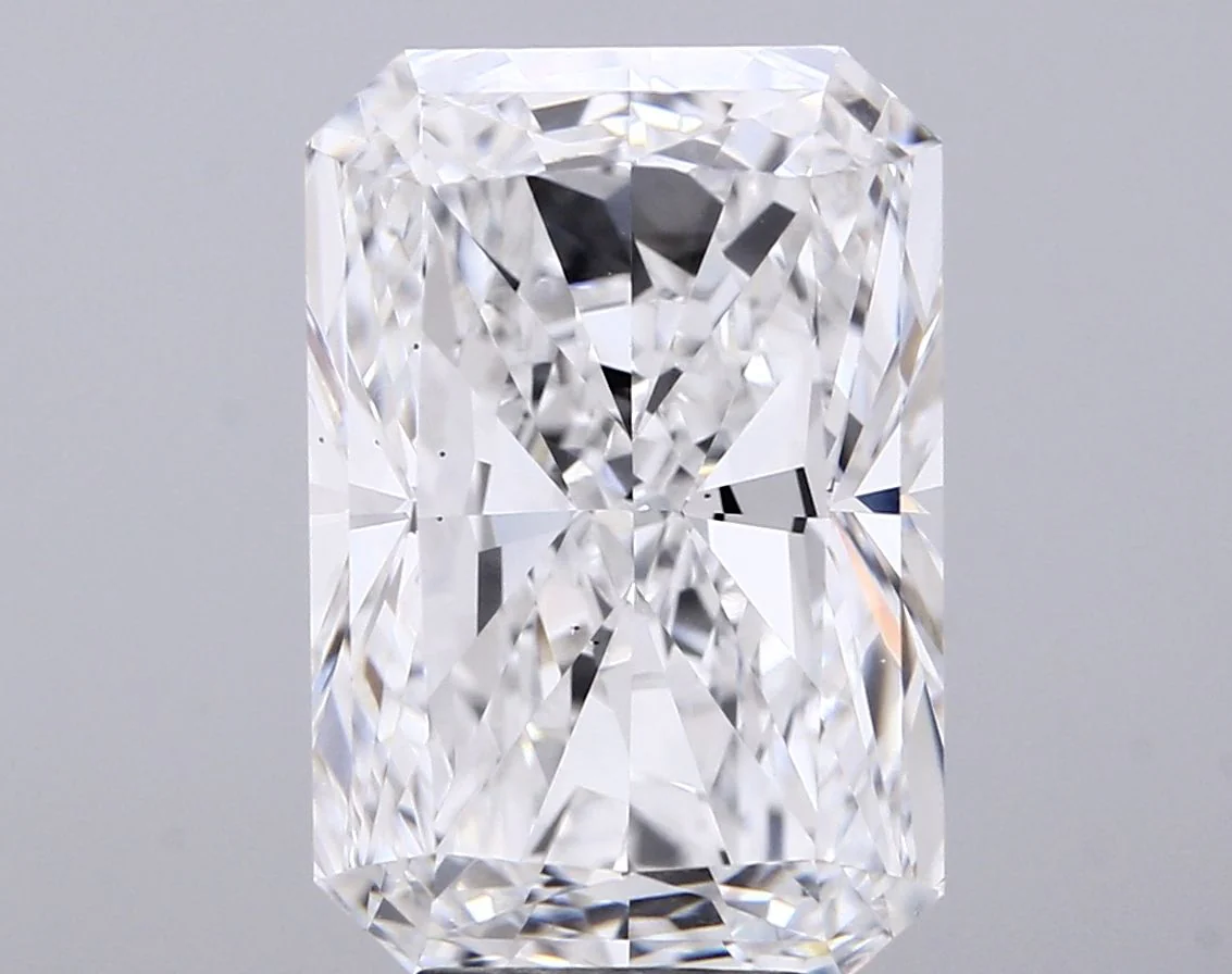 7.55 ct. E/VS2 Radiant Lab Grown Diamond