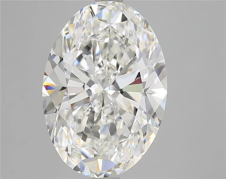 8.00 ct. F/VVS2 Oval Lab Grown Diamond