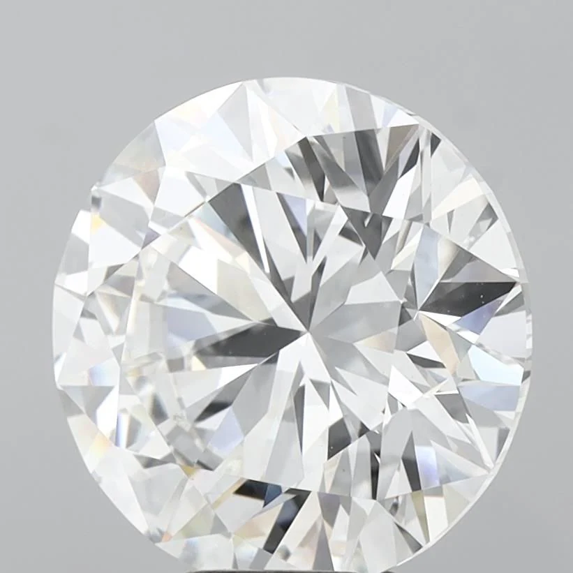 8.05 ct. F/VS1 Round Lab Grown Diamond