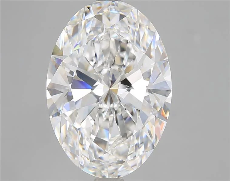 8.06 ct. D/VVS2 Oval Lab Grown Diamond