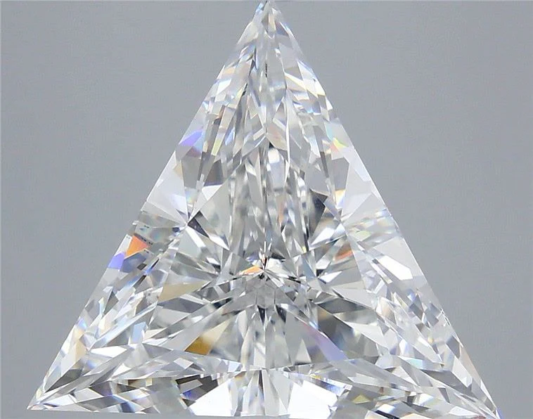 8.06 ct. E/VS1 Triangular Lab Grown Diamond