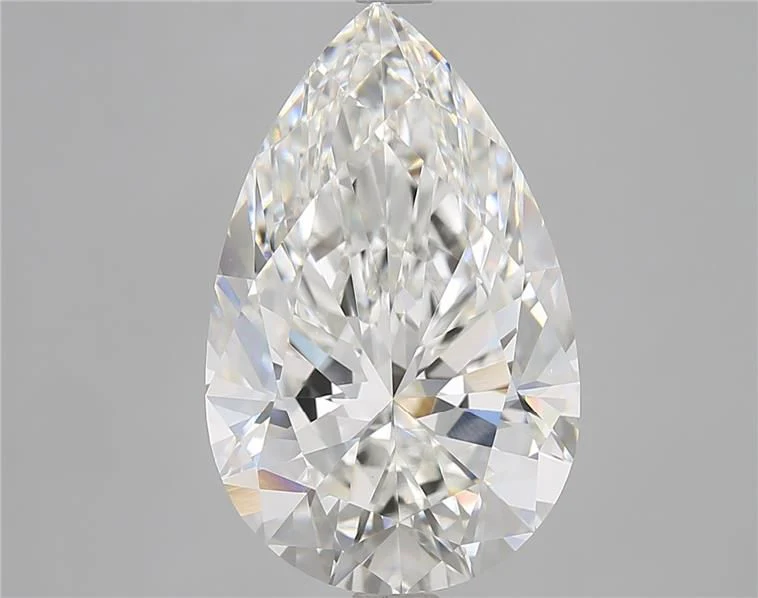 8.06 ct. F/VS1 Pear Lab Grown Diamond