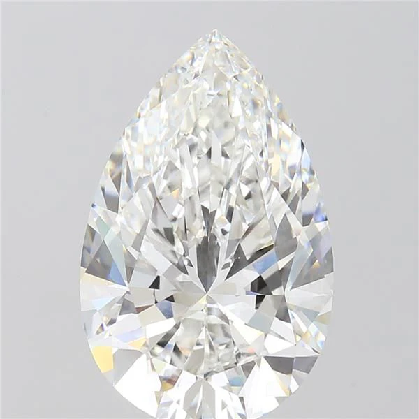 8.06 ct. F/VVS2 Pear Lab Grown Diamond
