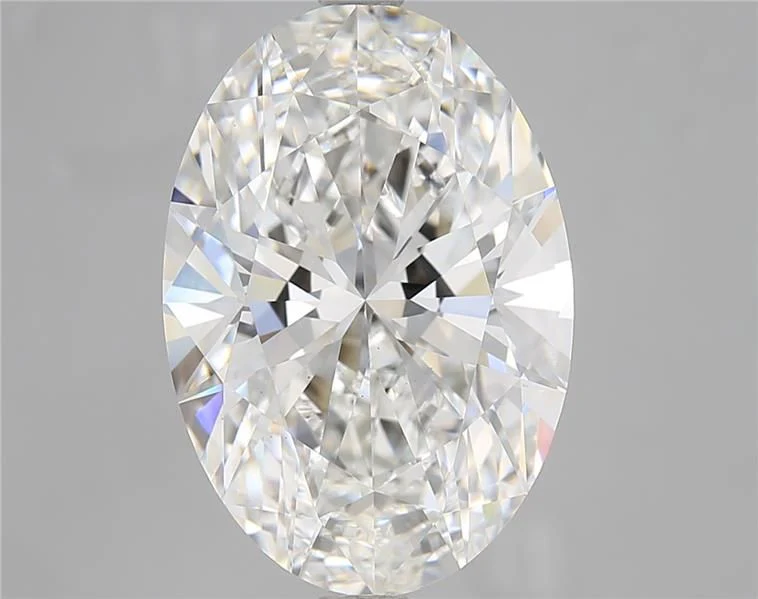 8.07 ct. F/VS1 Oval Lab Grown Diamond