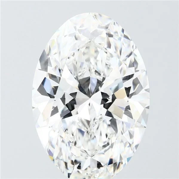 8.09 ct. E/VVS2 Oval Lab Grown Diamond