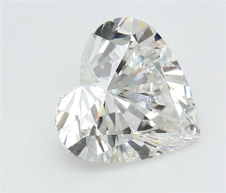 8.09 ct. F/VS1 Heart Lab Grown Diamond