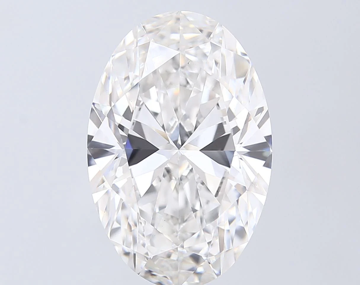 8.11 ct. E/VS1 Oval Lab Grown Diamond