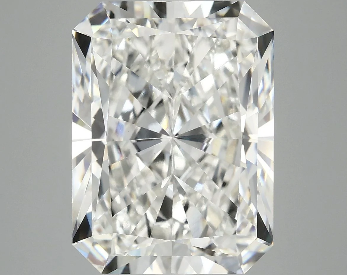 8.14 ct. F/VVS2 Radiant Lab Grown Diamond