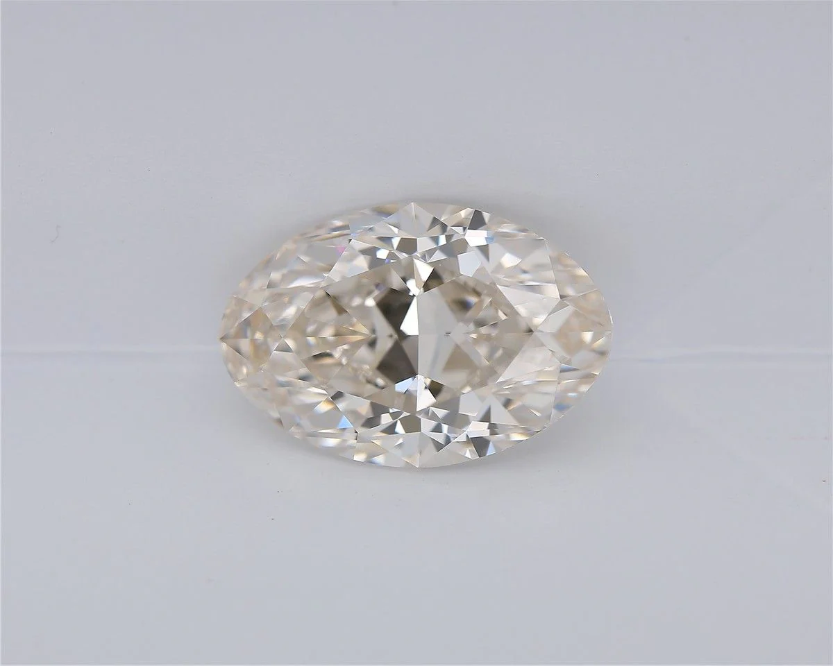 8.14 ct. H/VVS2 Oval Diamond