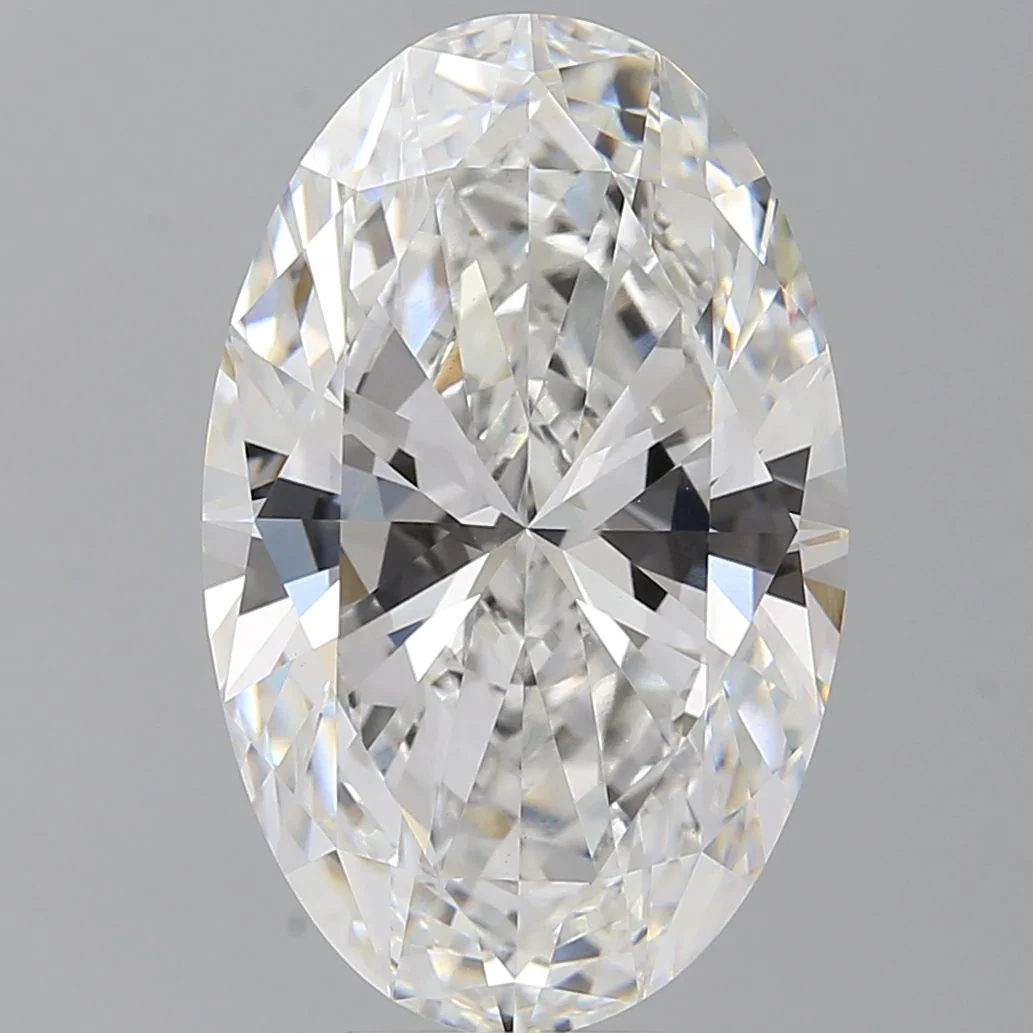 9.01 ct. E/VVS2 Oval Lab Grown Diamond