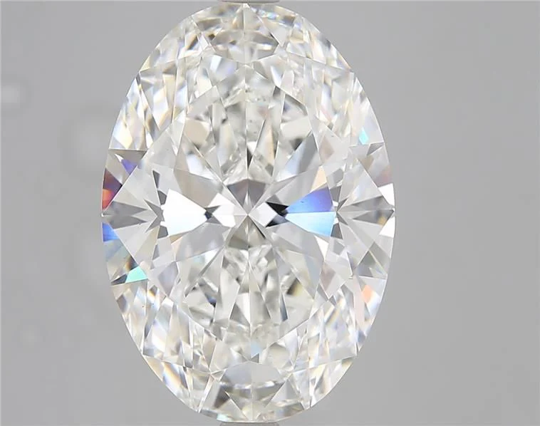9.11 ct. F/VS1 Oval Lab Grown Diamond